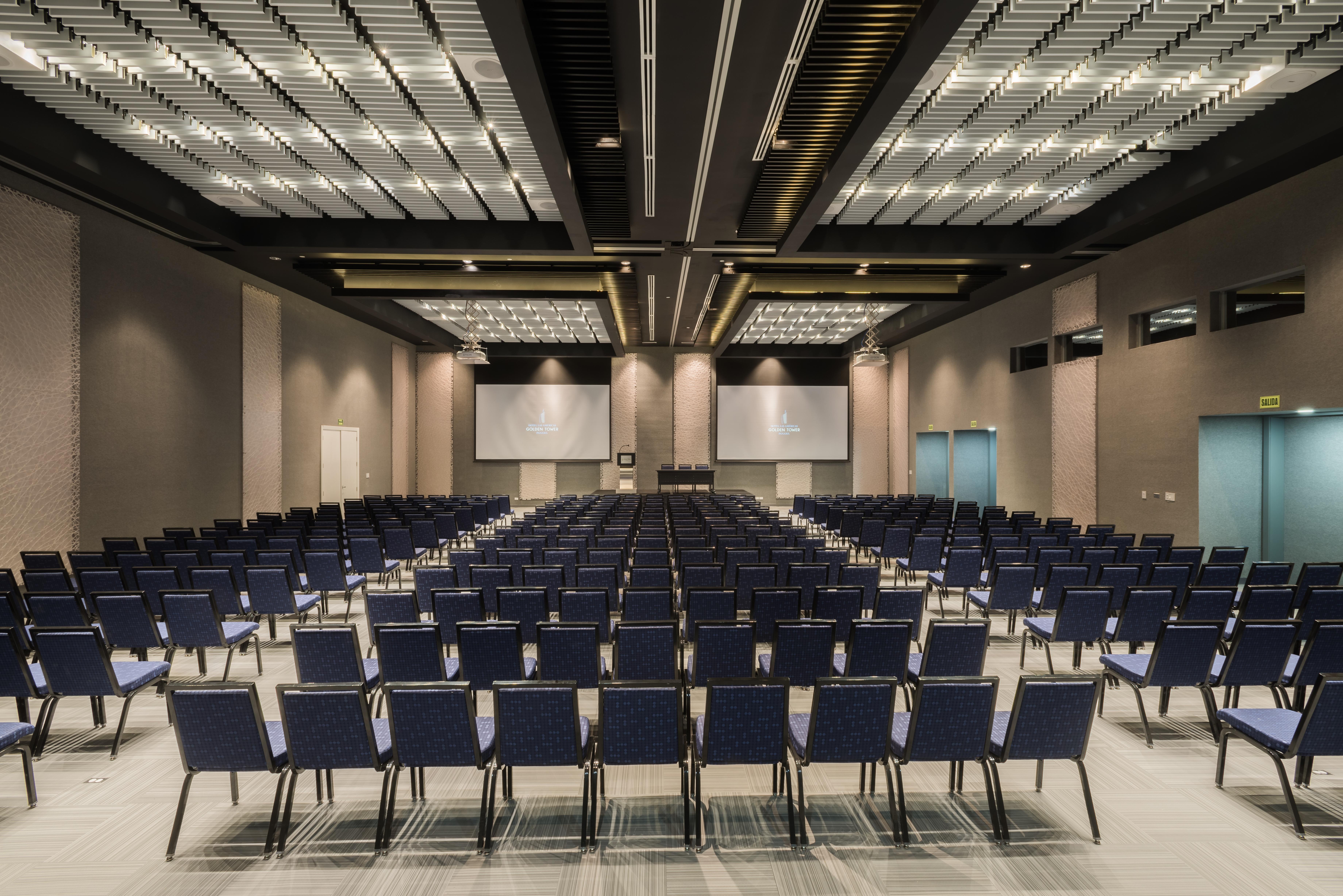 Hotel Las Americas Golden Tower Panama Exterior foto The 3D rendering of the 1,000-seat conference hall