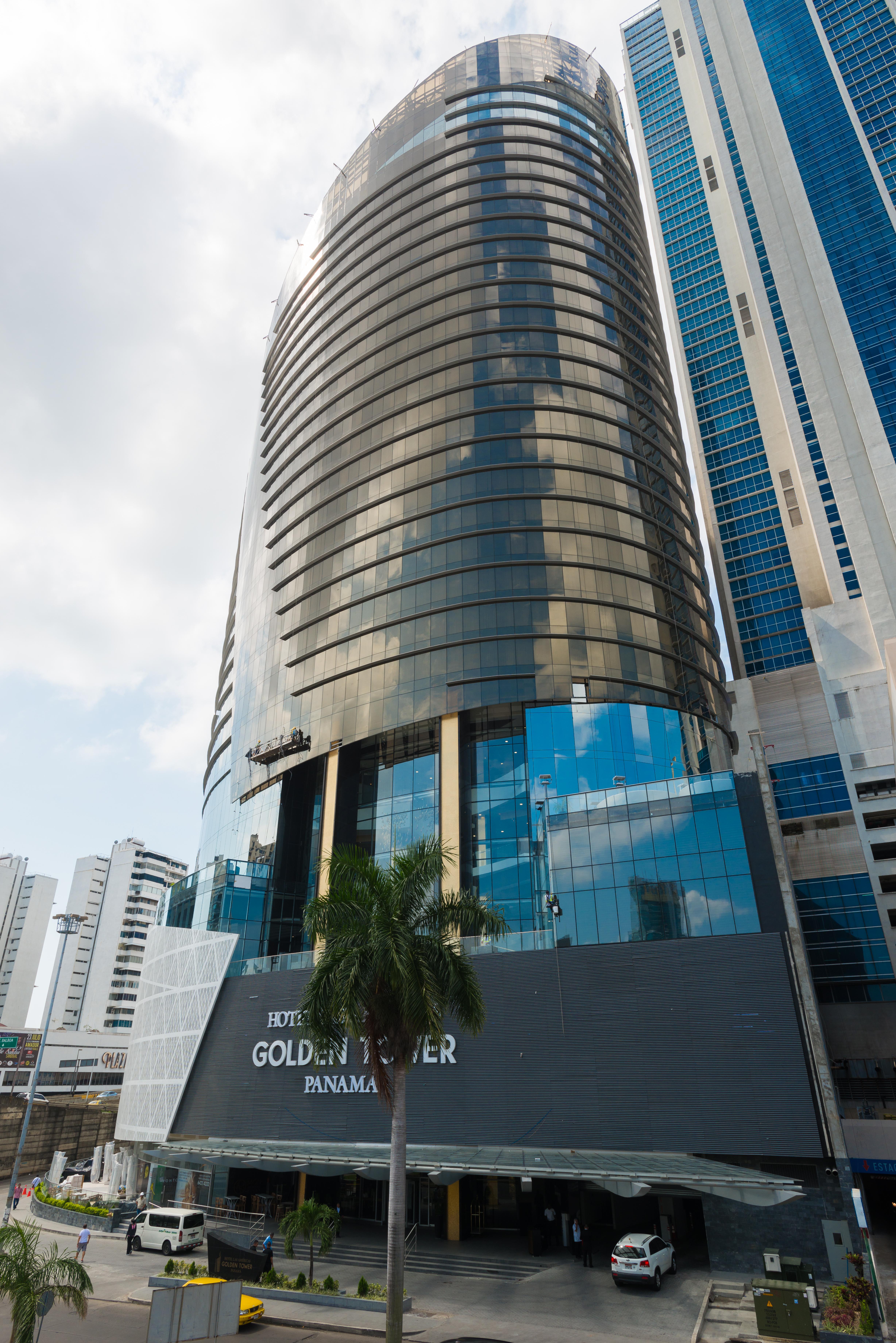 Hotel Las Americas Golden Tower Panama Exterior foto The building's facade