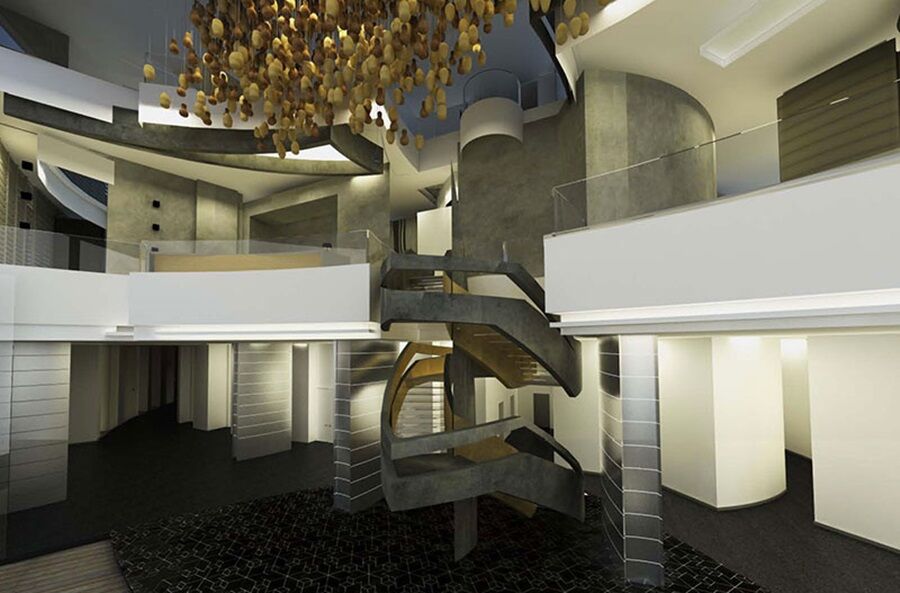 Hotel Las Americas Golden Tower Panama Exterior foto Interior of the hotel
